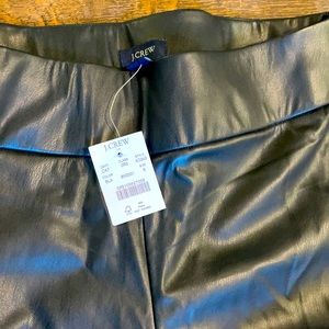 Leather leggings from jcrew